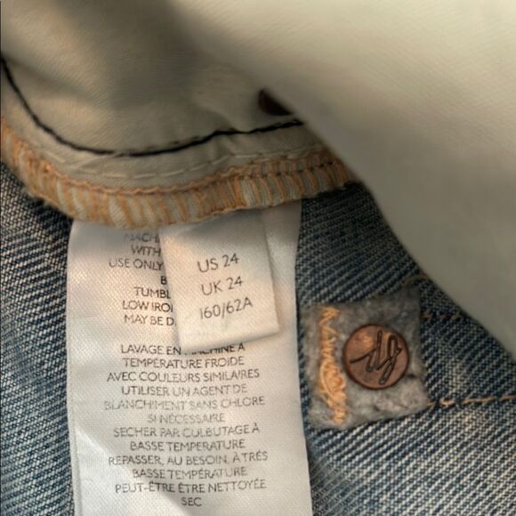 We The Free Jeans Grunge Size 24/32 - Picture 7 of 9